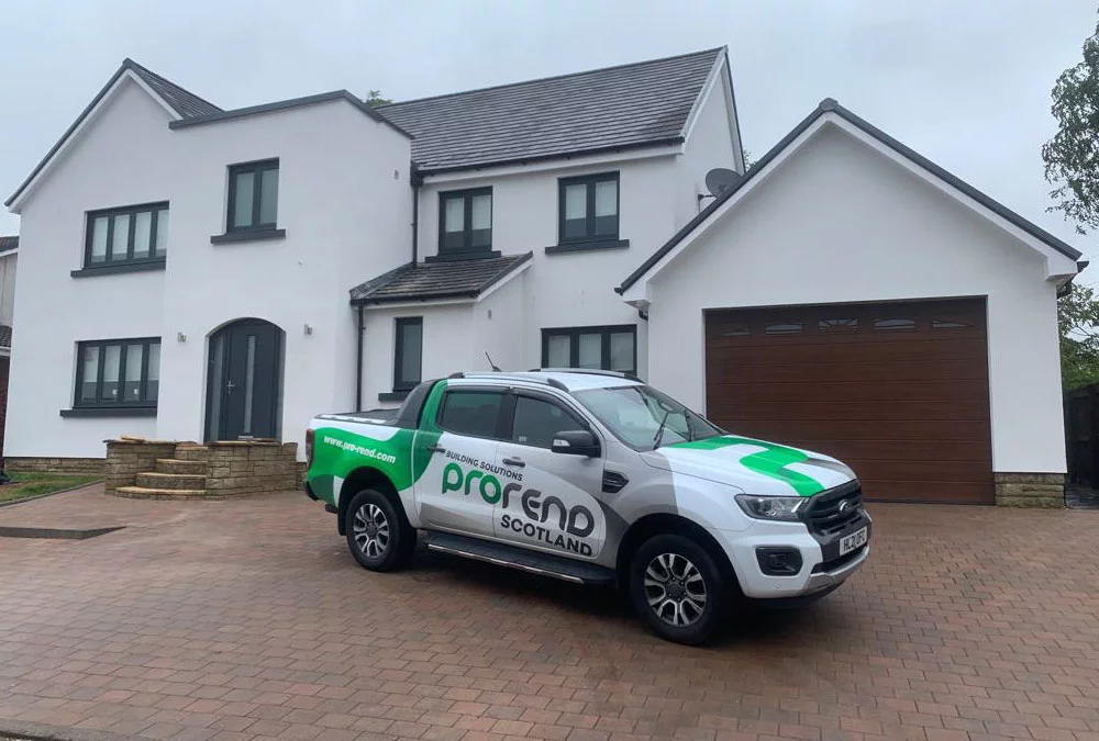Roughcasting Airdrie, Roofline Airdrie, External Rendering Airdrie, Plastering Airdrie, Insulation Airdrie